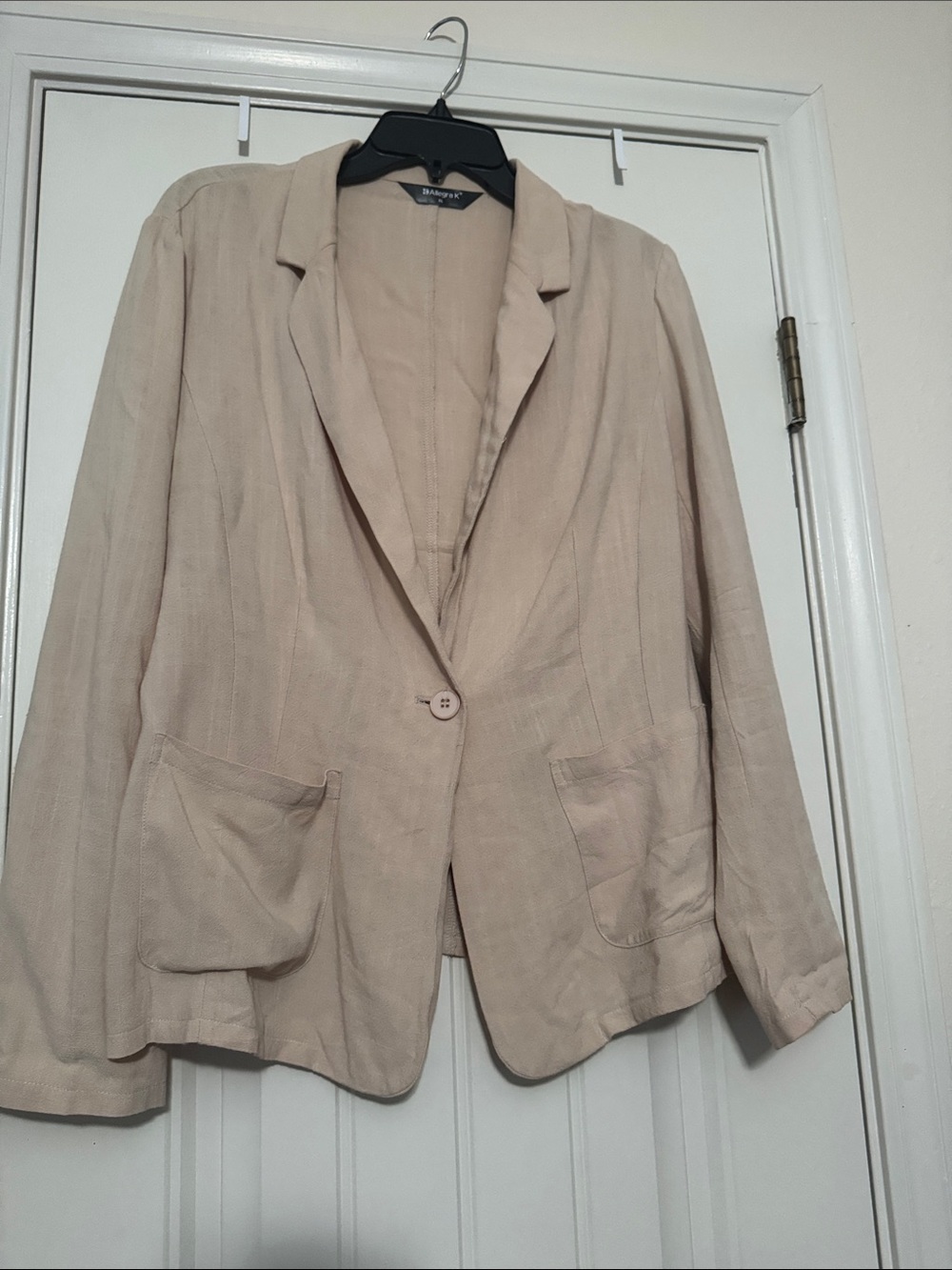 Banana Republic Beige Single-Button Women's Blazer